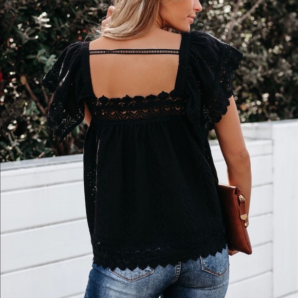 Eyelet top - Picture 3 of 5